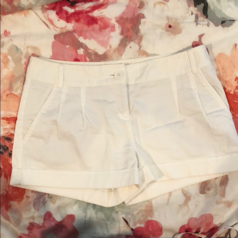 EXPRESS white shorts
